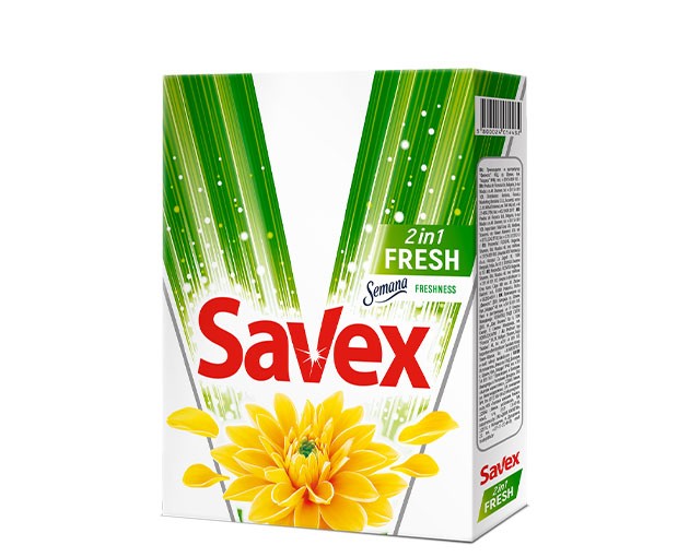 Savex სარეცხი ფხვნილი 2-1ში Fresh